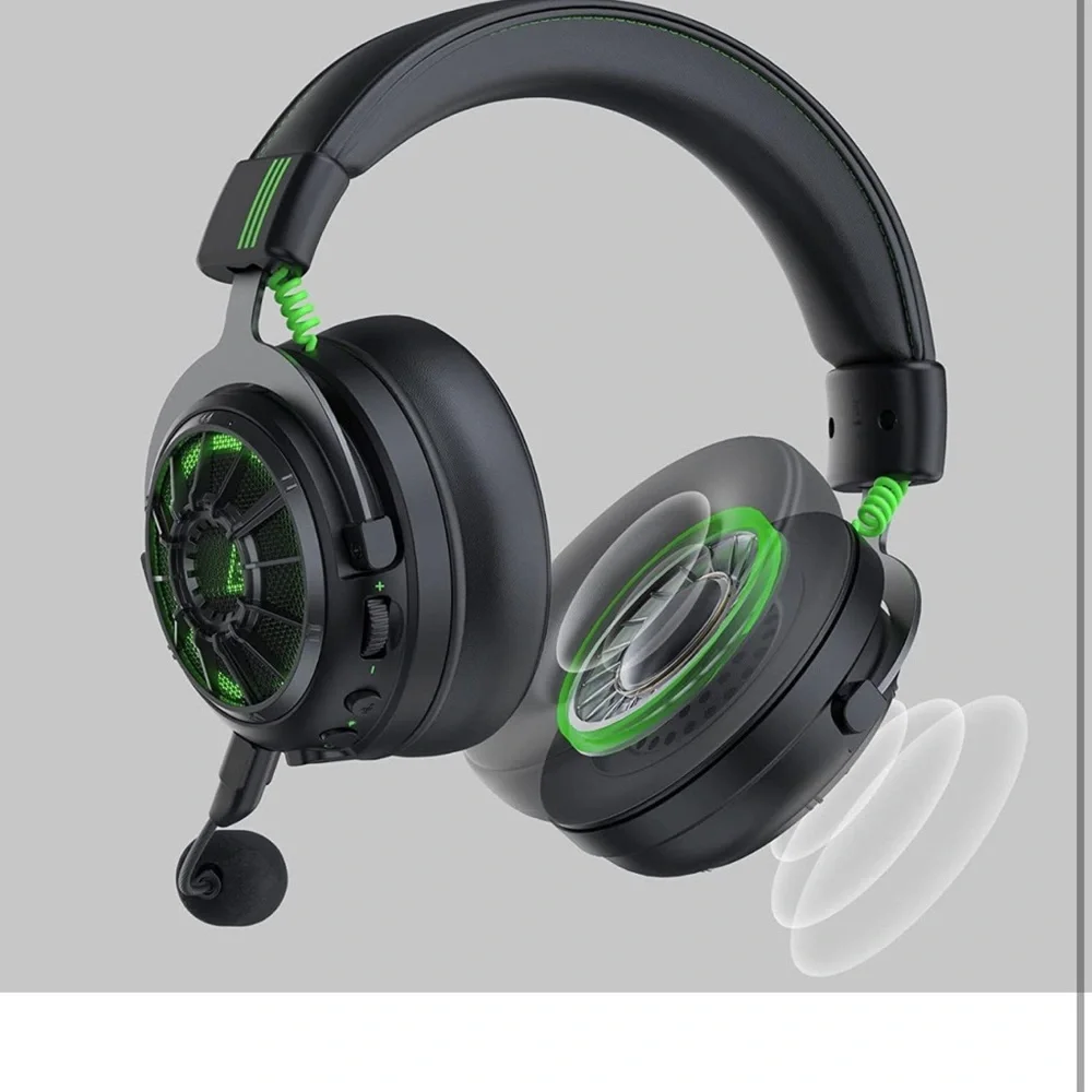 EKSA StarEngine Pro USB Gaming Headset - 7.1 Surround Sound for PC PS4 PS5 Xbox